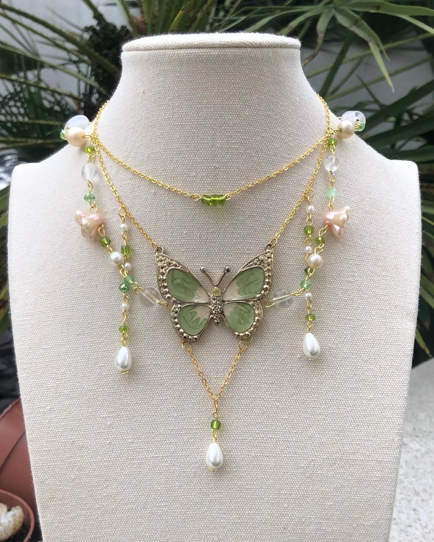 Fairy Core Necklace Butterfly