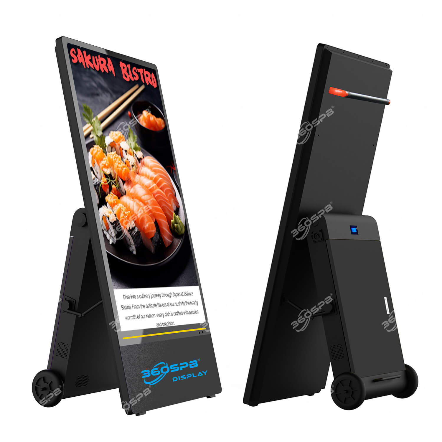 Portable Outdoor Digital Signage 32