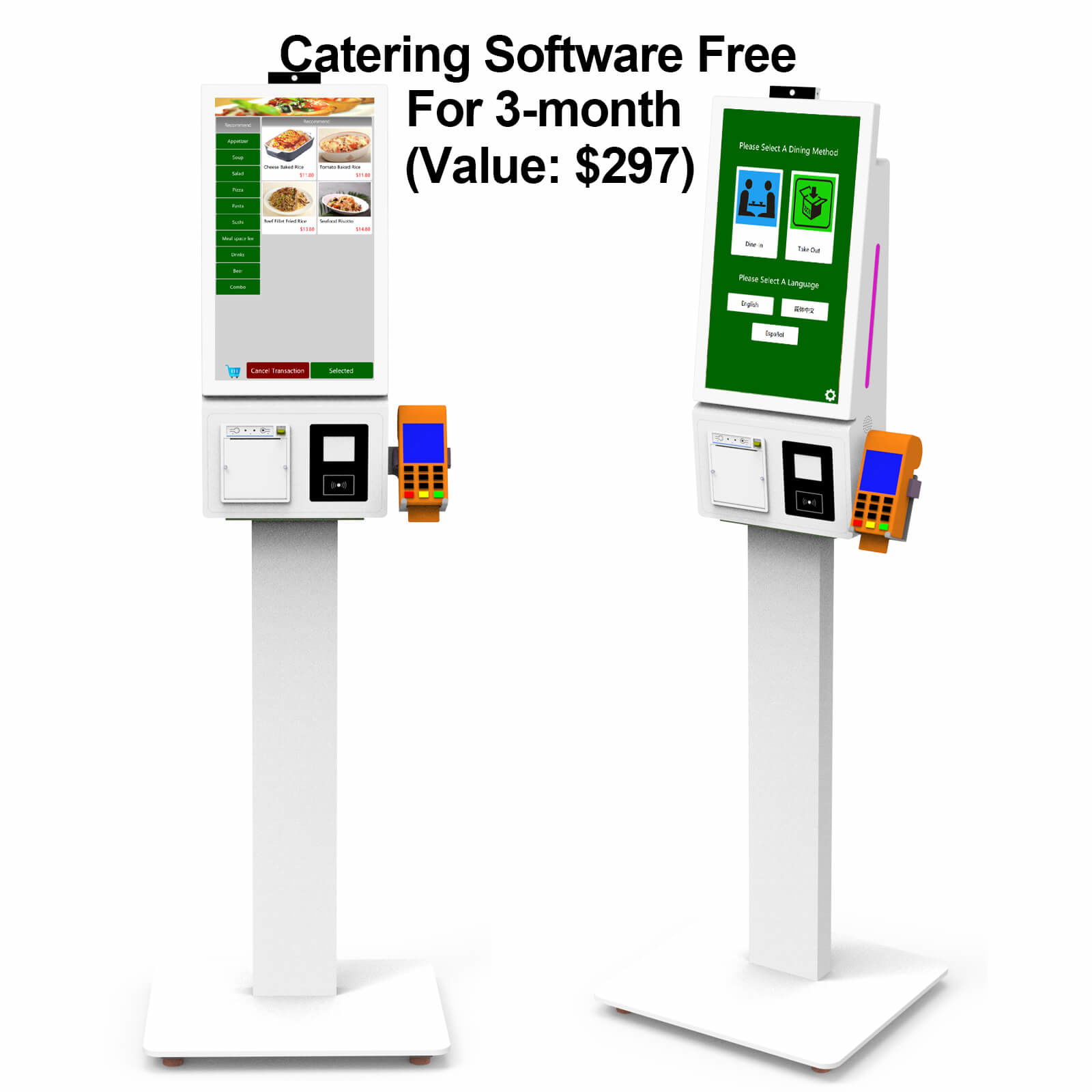 self-ordering kiosk