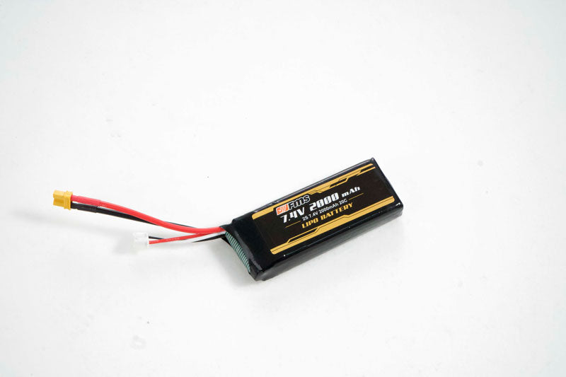 2S 7.4V 2000mAh LiPo Battery | XT30 | High Performance