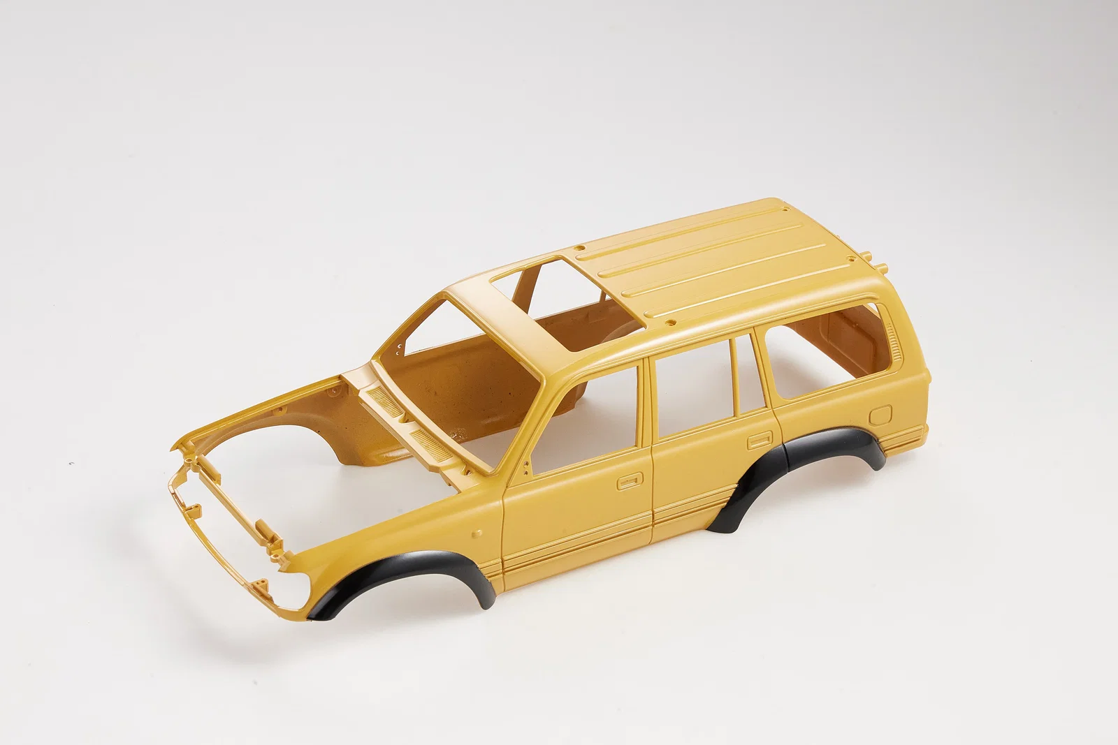 FCX18 Land Cruiser 80 Shell - Realistic Yellow Style