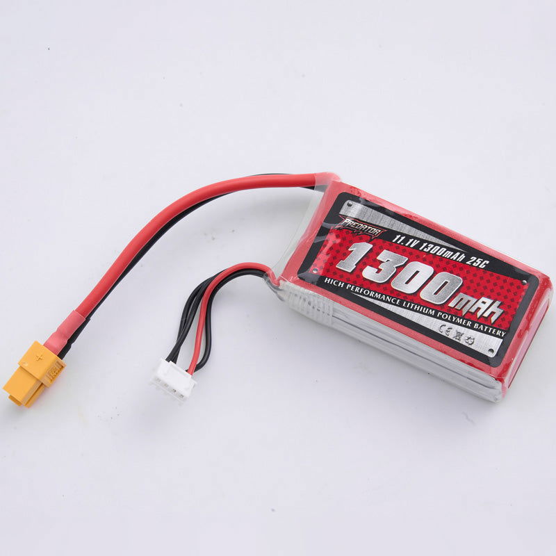 11.1V 1300mAh 25C RC Battery | Ranger & Super EZ Ready