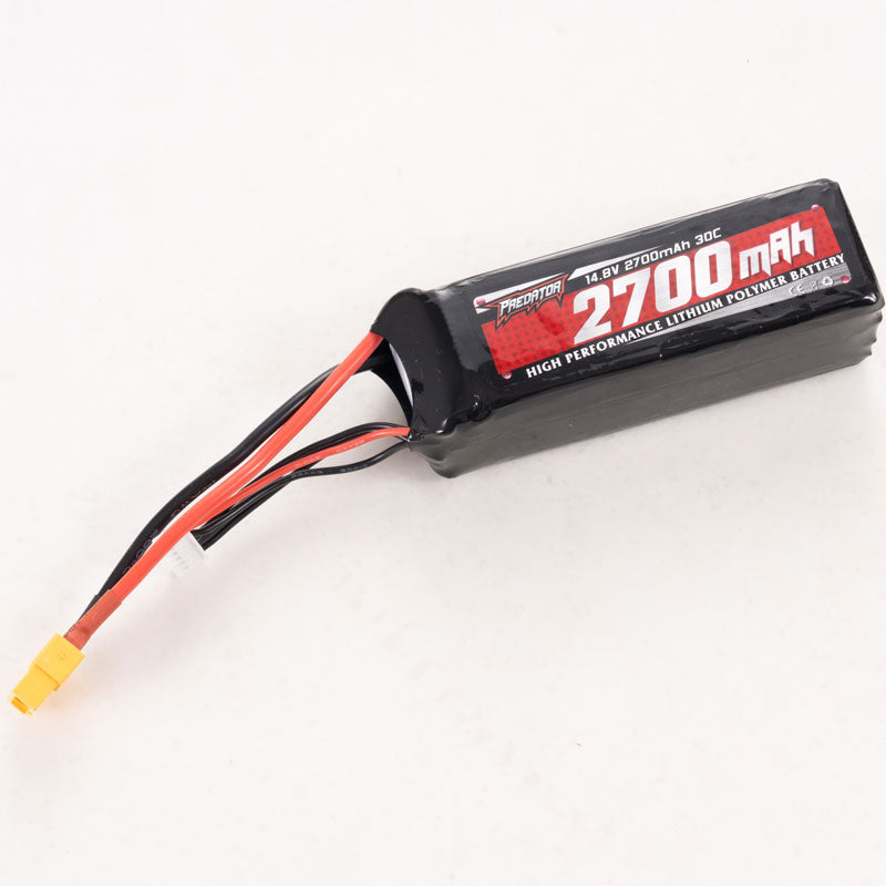 Battery 14.8V 4S 2700mah 30C XT60 Plug