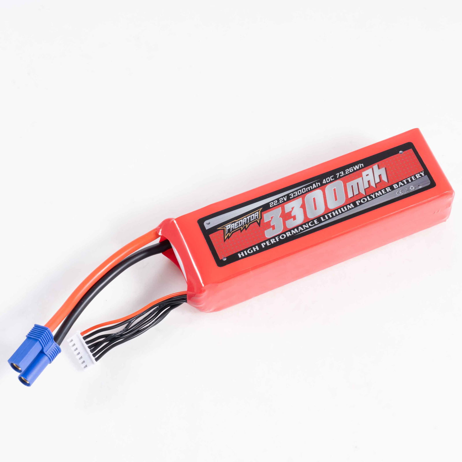Battery 22.2V 3300mAh 40C EC5 Plug