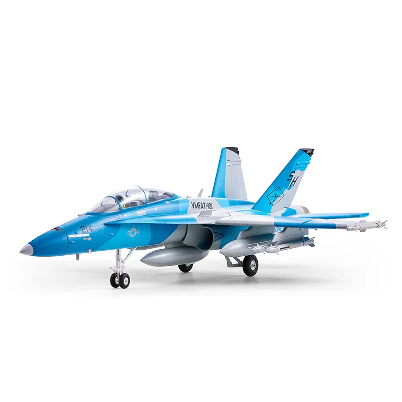 64mm F/A-18 Hornet EDF Jet | Blue Marine RC Plane PNP