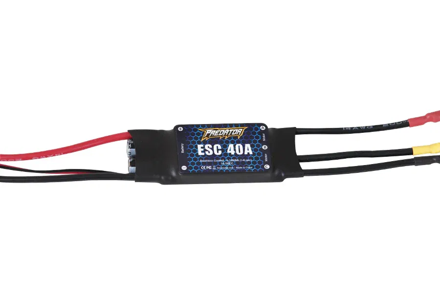 40A ESC Kit: 200mm Cable, XT60 Plug | RC Power Upgrade
