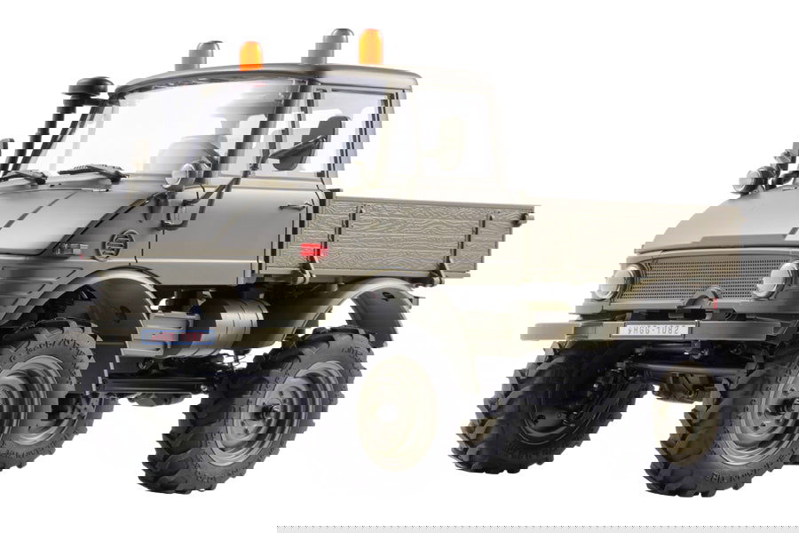 FairRC 1/24 FCX24 Unimog 421 Green Mod RTR RC Truck