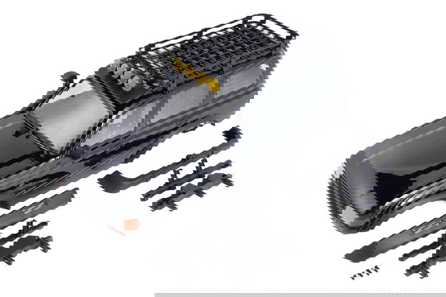 FairRC Assembly Car Body Set for FCX10 LC80 (Black)