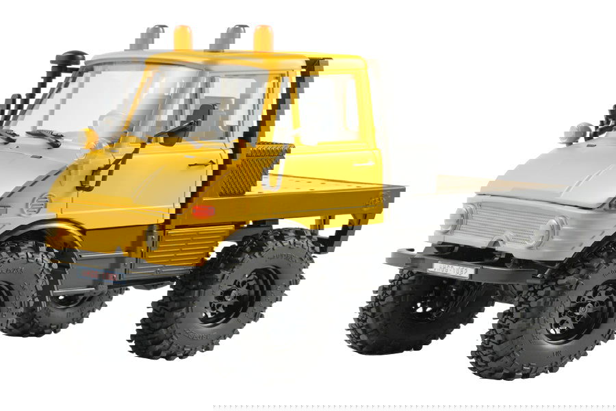 FairRC 1/24 FCX24 Woodlander Yellow Mod RTR RC Truck