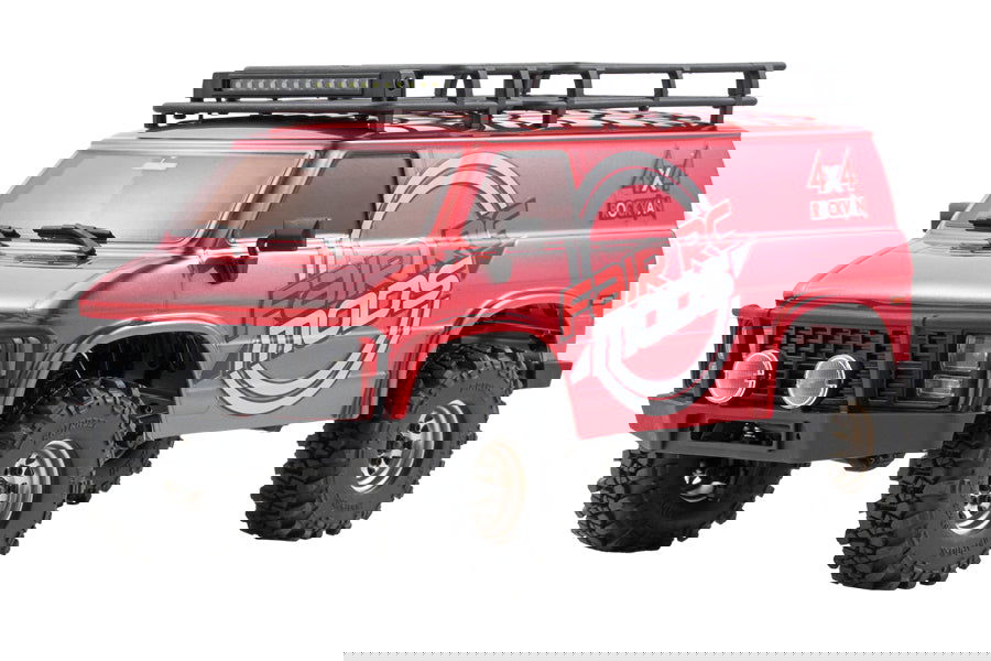 FairRC 1/18 CR18P EVO-V2 Rock Van Red Mod RTR