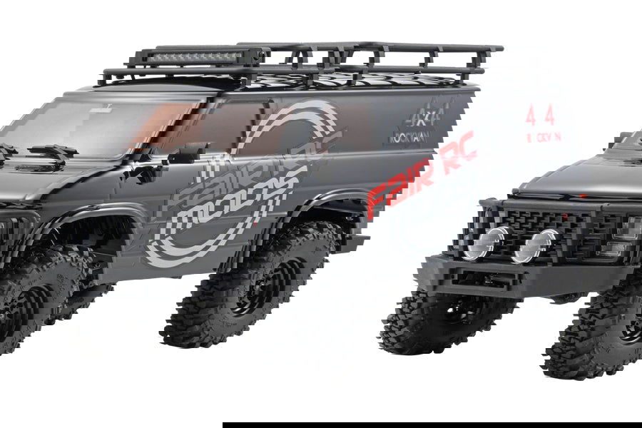 FairRC 1/18 CR18P EVO-V2 Rock Van Black Mod RTR