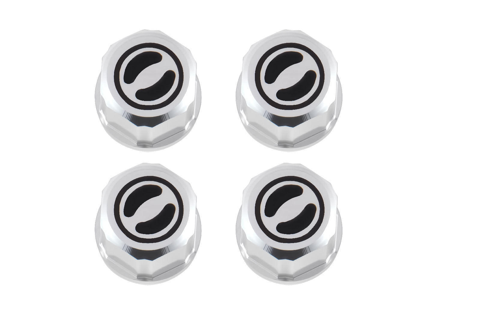 BATRAZZI M3 Aluminum Rogue Wheel Hubcaps for FCX18 (4pcs)