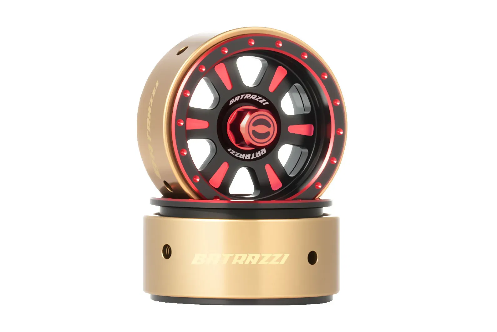 BATRAZZI Aluminum 1.2” Rogue Beadlock Wheels (2pcs)