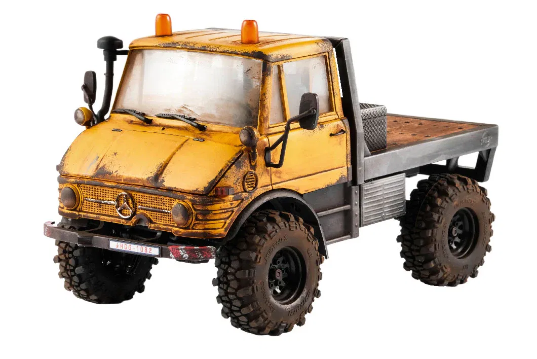 FairRC 1/24 FCX24 Woodlander Yellow Rusted Mod RTR RC Truck