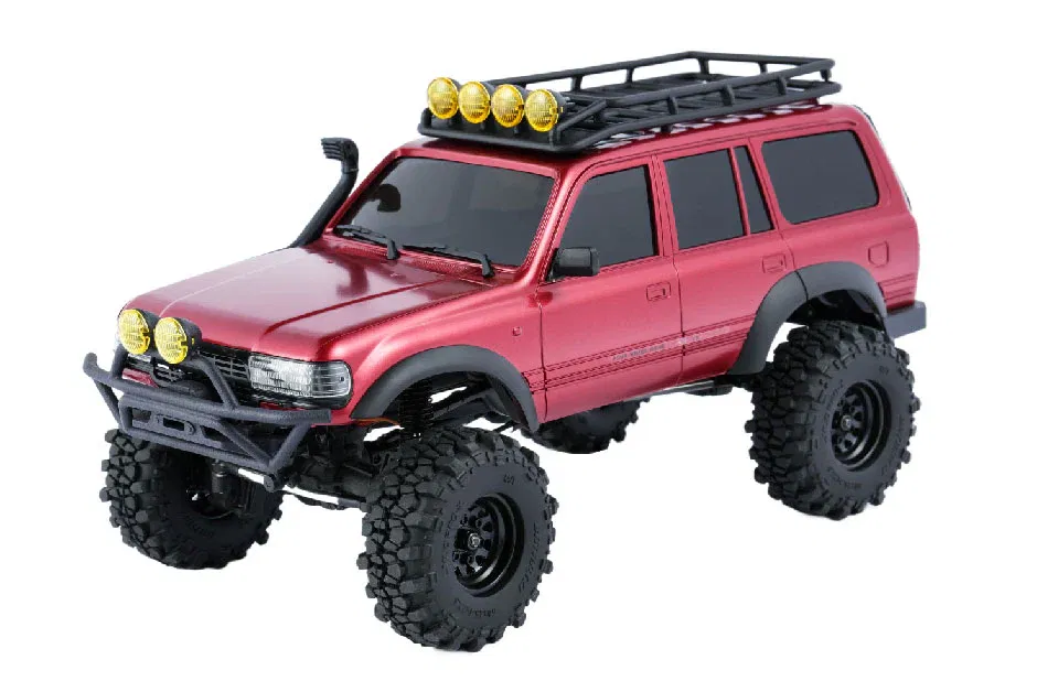 FairRC 1/18 FCX18 LC80 Red and Brushless Mod RTR