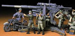 Tamiya 1/35 Scale German 88mm Gun Flak 36 37 Model Kit