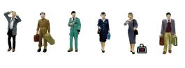 Branchline Post-War Figures Set C OO Gauge