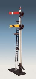 Peco GWR Home & Distant (2 arms 1 post) OO Gauge