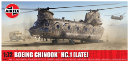 Airfix 1/72 Scale Boeing Chinook HC.1 (Late) Model Kit