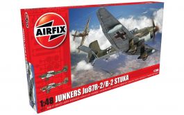 Airfix 1/48 Scale Junkers Ju87R-2/B-2 Stuka Model Kit