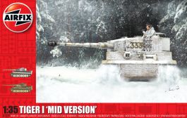 Airfix 1/35 Scale Tiger-1 "Mid Version" Model Kit