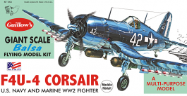 Guillows 1/16 Scale Vought F4U-4 Corsair Balsa Model Kit