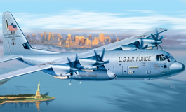 Italeri 1/72 Scale C-130J Hercules Model Kit