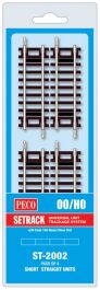 Peco Short Straight 79mm long OO Gauge