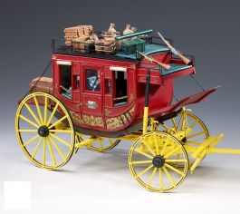 Amati 1/10 Scale Old West Stage Coach Model Kit