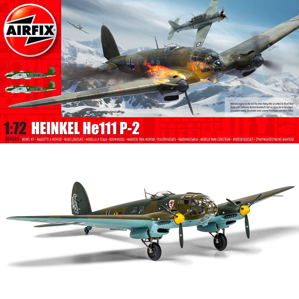 Airfix A06014 Heinkel He111 P-2 1:72 Plane Model Kit