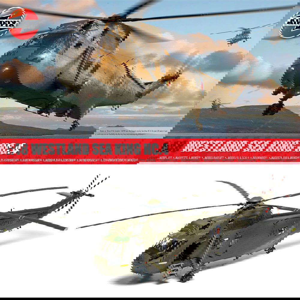 Airfix A11008 Westland Sea King HC.4 1:48 Model Kit