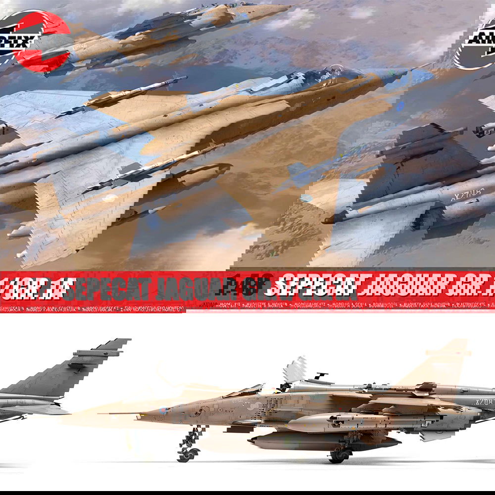 Airfix A11010 SEPECAT Jaguar GR.1/GR.1A 1:48 Model Kit