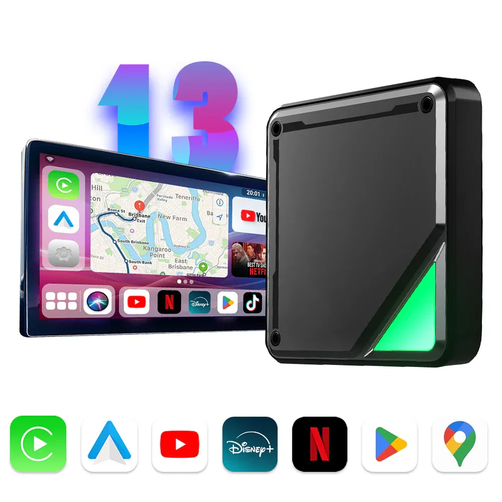 Linkifun A1 Android 13 Smart AI Box Wireless Carplay/ Android Auto Ada