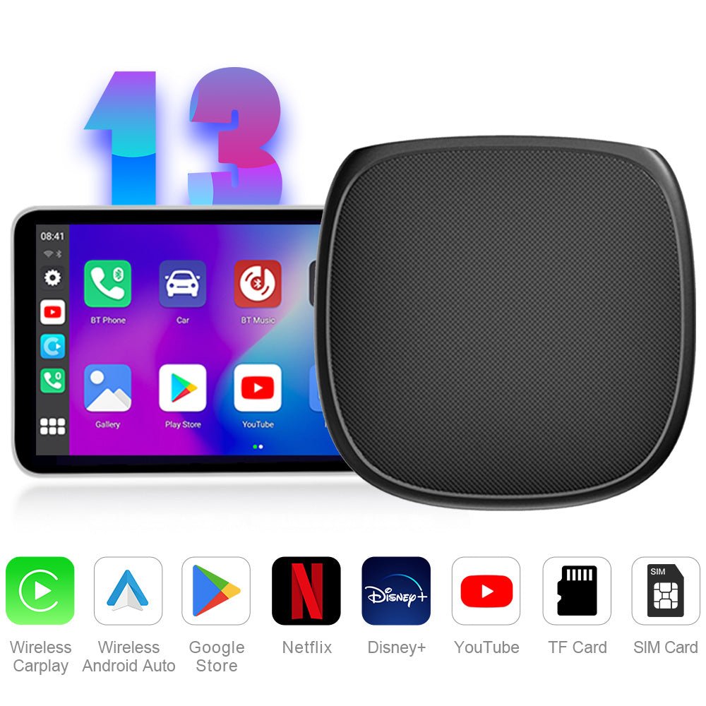 Linkifun GT7 Android 13 Smart AI Box Wireless CarPlay/Android Auto Ada