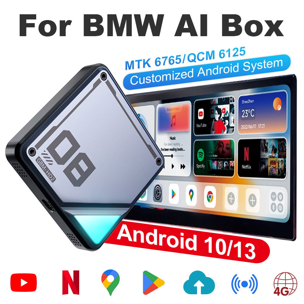 Linkifun L8 Carplay Android AI Box for BMW - Customizable System ID6/I