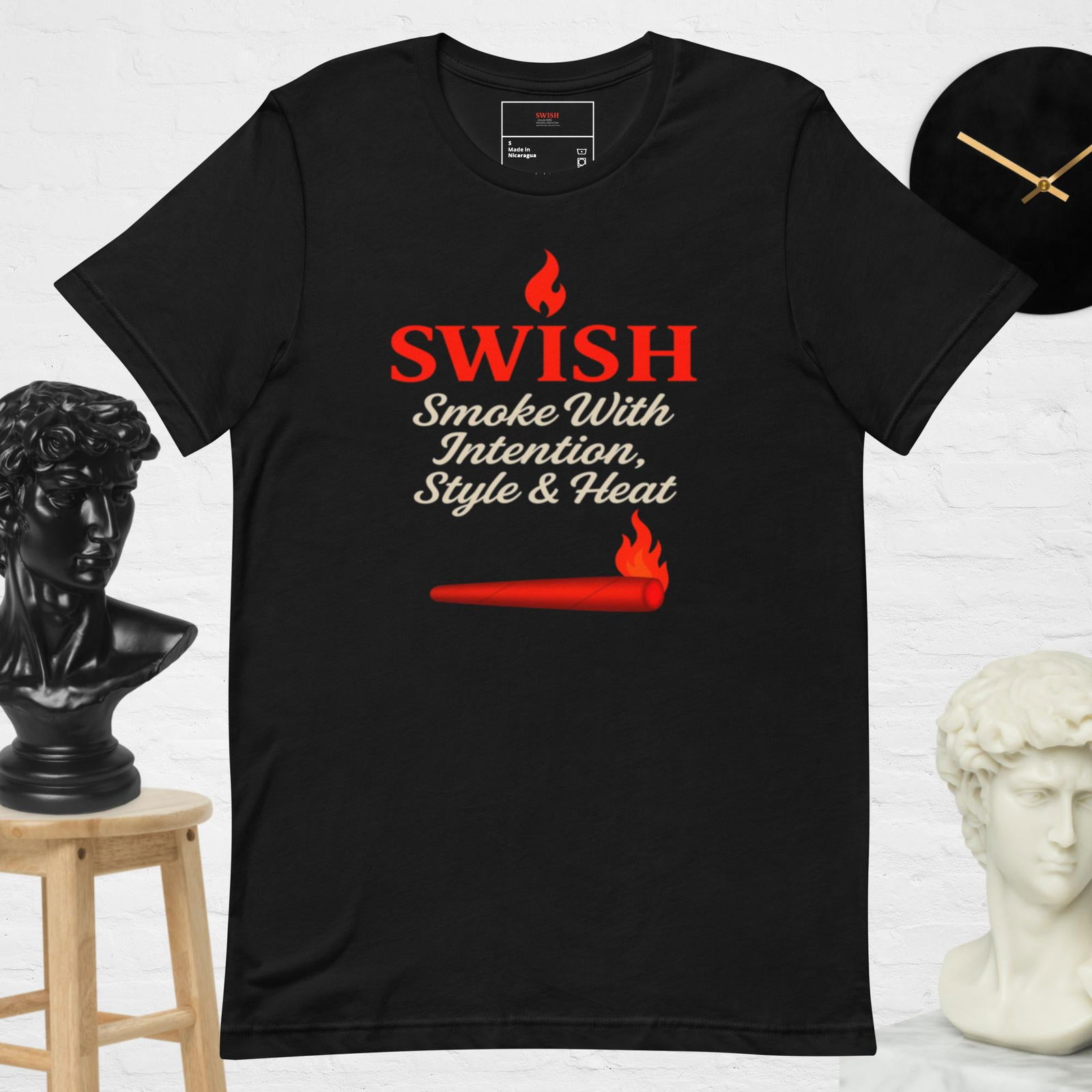 The SWISH™ Luxe Flame Tee