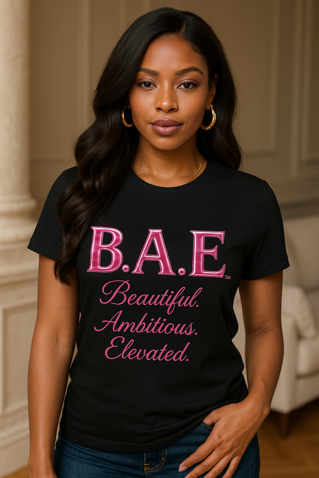 B.A.E.™ Signature Tee — Built for the Bold Unisex t-shirt
