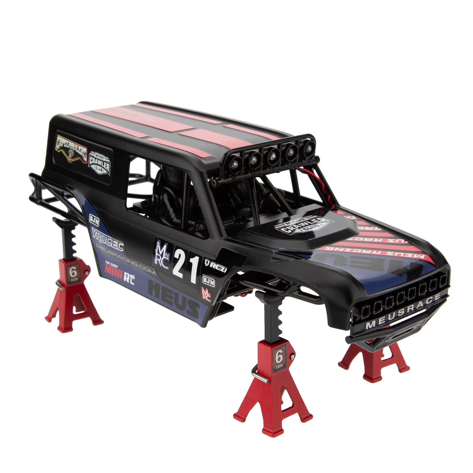 MEUS Racing MB24 Pro Aluminum Body Shell & Frame Kit for Axial 1/24 SC