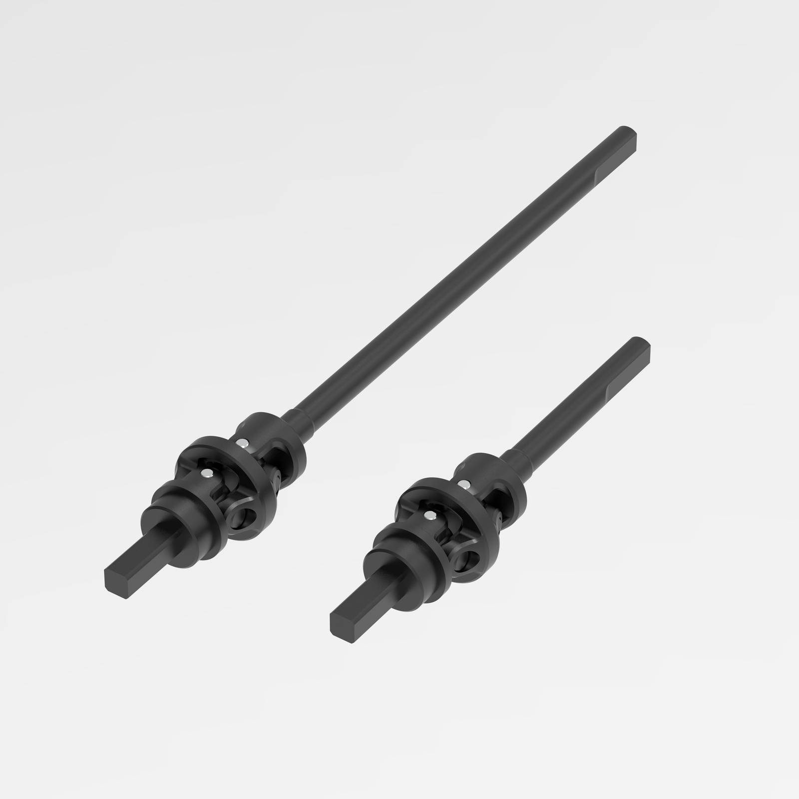 MEUS Racing 3-Section CVD Shafts for MEUS CHEAT CODE V2 Capra 1.9 UTB 