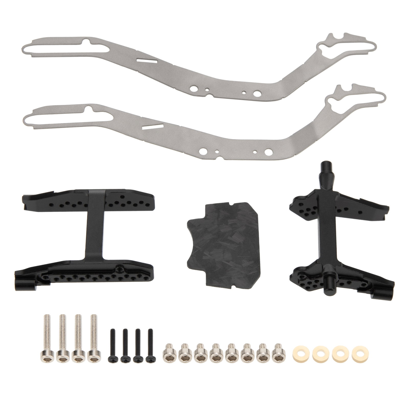 MEUS Racing SCX30 LCG Chassis TC4 Titanium Frame for 1/30 Axial SCX30