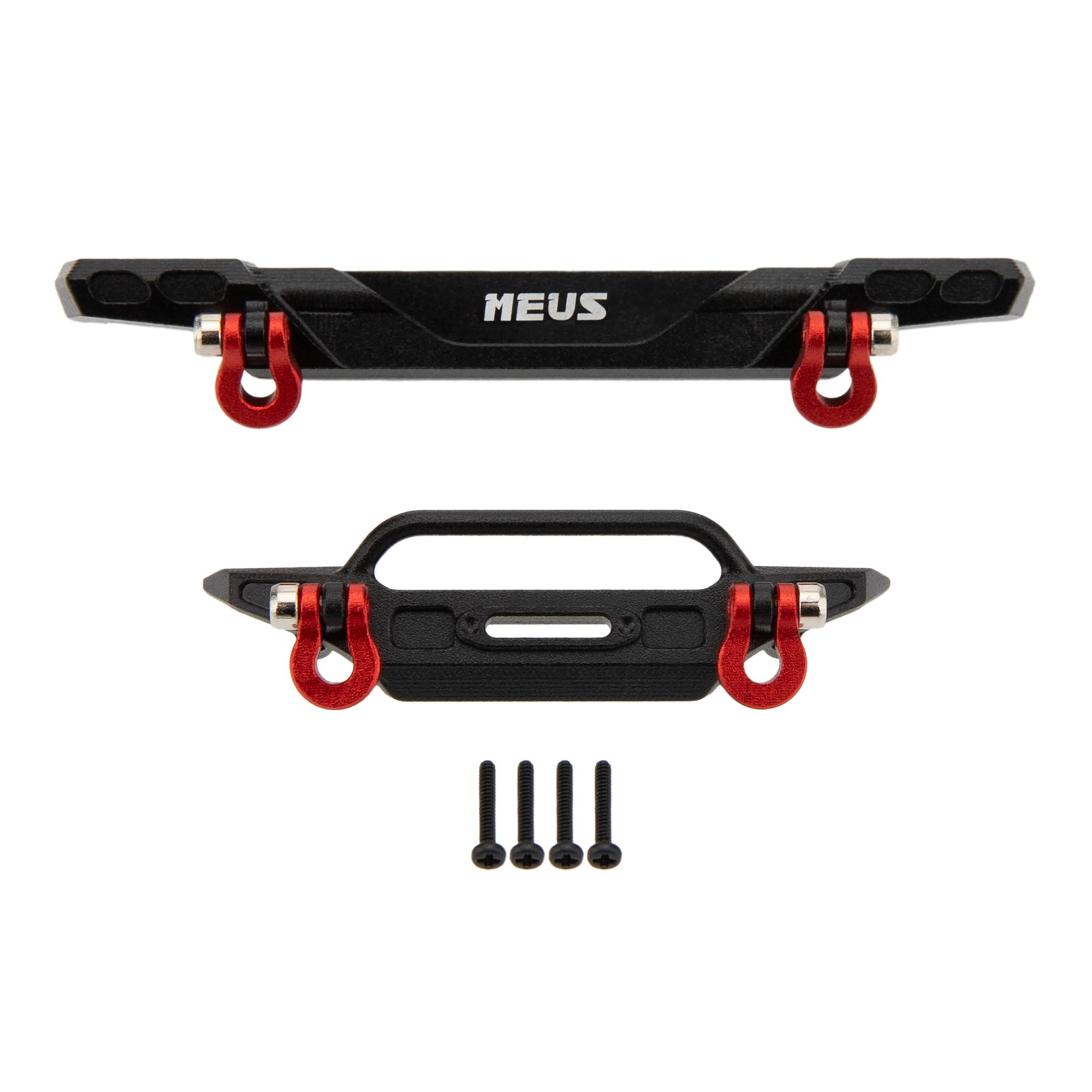 MEUS Racing Aluminum Front Rear Bumper for 1/30 Axial SCX30 Wrangler