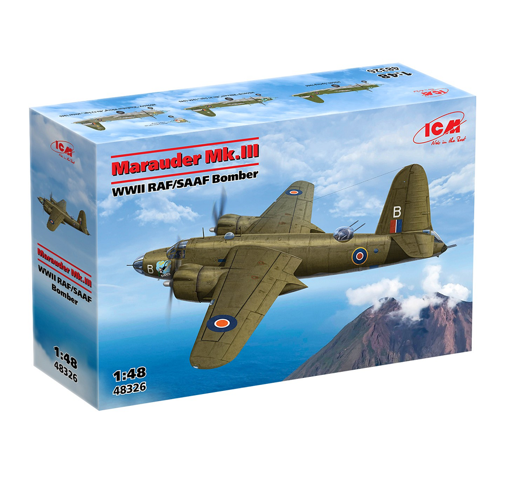 ICM Marauder Mk.III RAF & SAAF Bomber | 1:48 Scale Model Kit