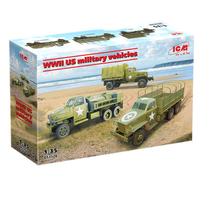 ICM WWII U.S. Military Vehicles 1:35 Scale Model Kit