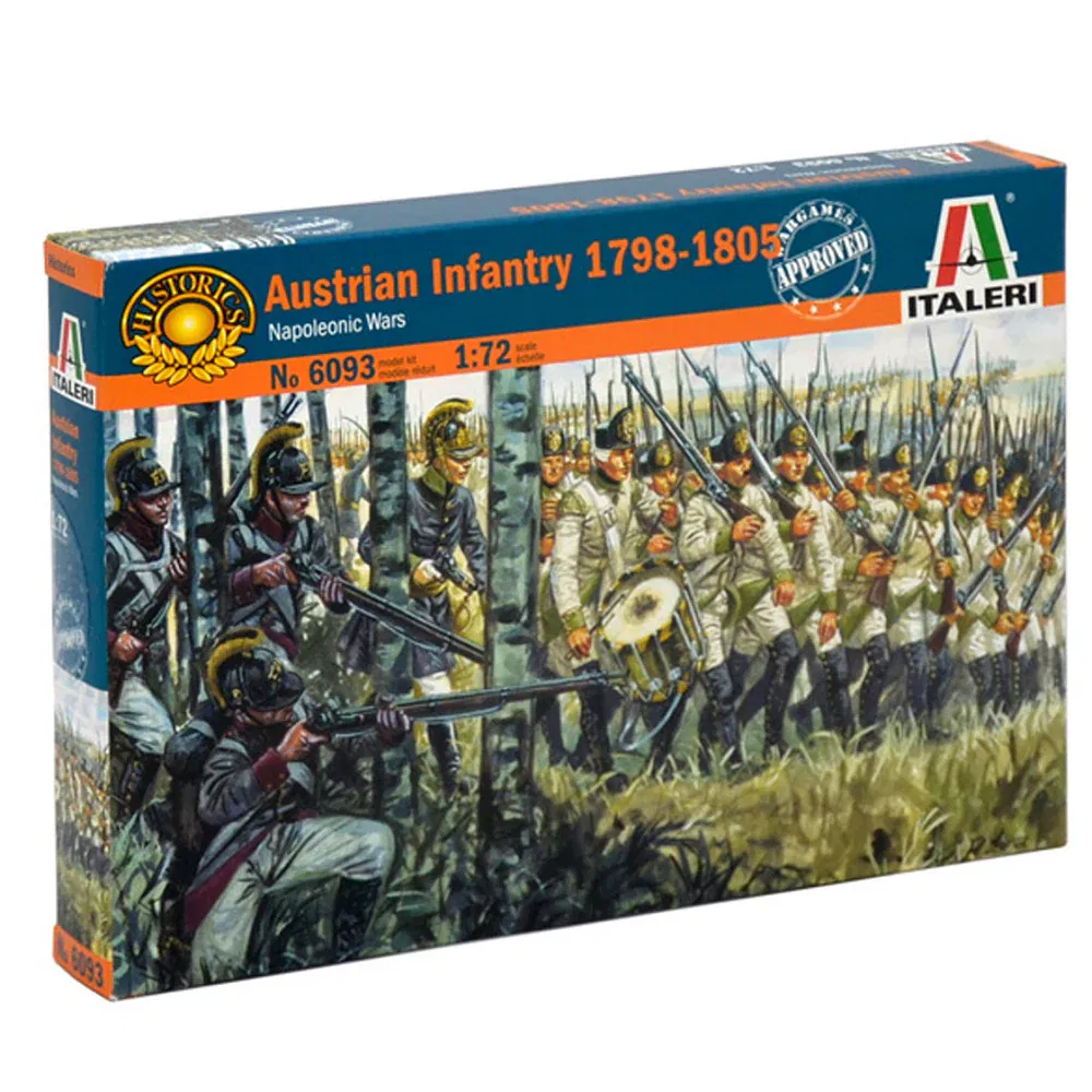 Italeri Austrian Infantry 1798–1805 | 1:72 Napoleonic Wars Model Kit