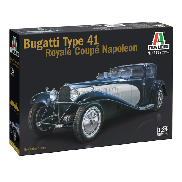 Italeri Bugatti Type 41 Royale Coupé Napoléon | 1:24 Scale Model Kit