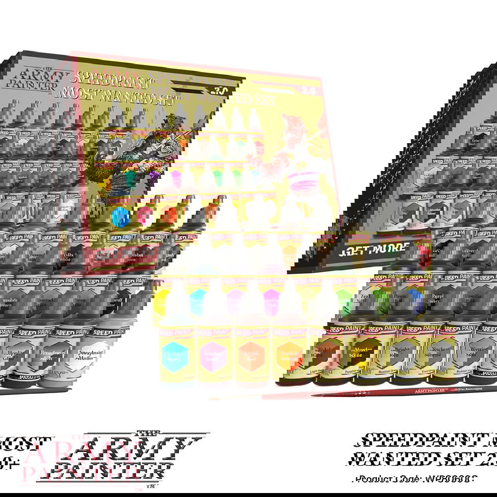 The Army Painter Speedpaint 2.0 Most Wanted Set