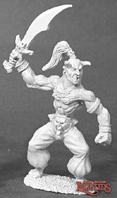 02436 Kazala The Efreet Reaper Metal Miniature