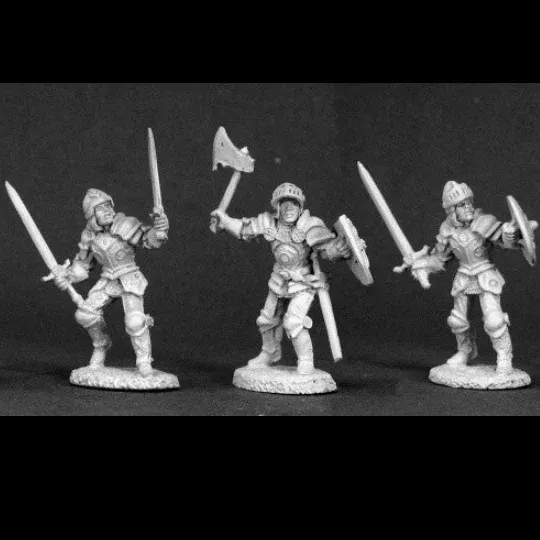 Reaper Miniatures 03319 Fighters | Metal Gaming Figure