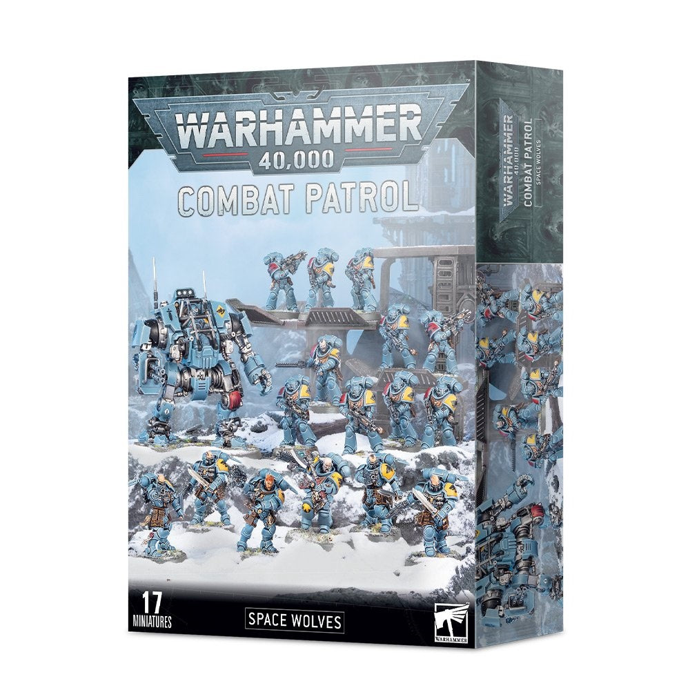 Warhammer 40k Starter Set Space Wolves Combat Patrol Boxed Set