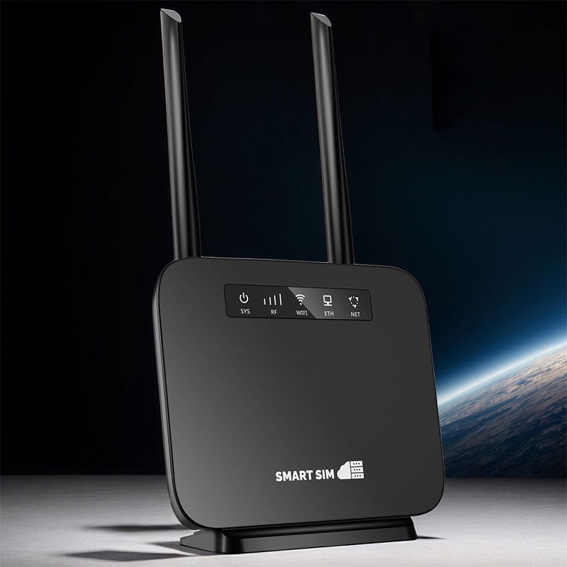 SmartSim 4G LTE WiFi Router with Sim Card, Portable Modem WiFi Router,